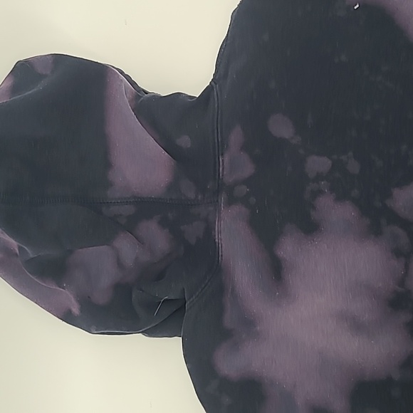 Nike zip up hoodie bleach Dyed women's large - Picture 11 of 12